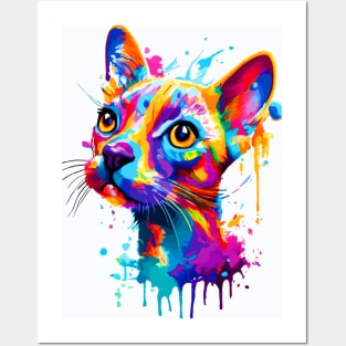 Cat Hairless - Cute Cat Puppy - Sphynx Cat Posters and Art
